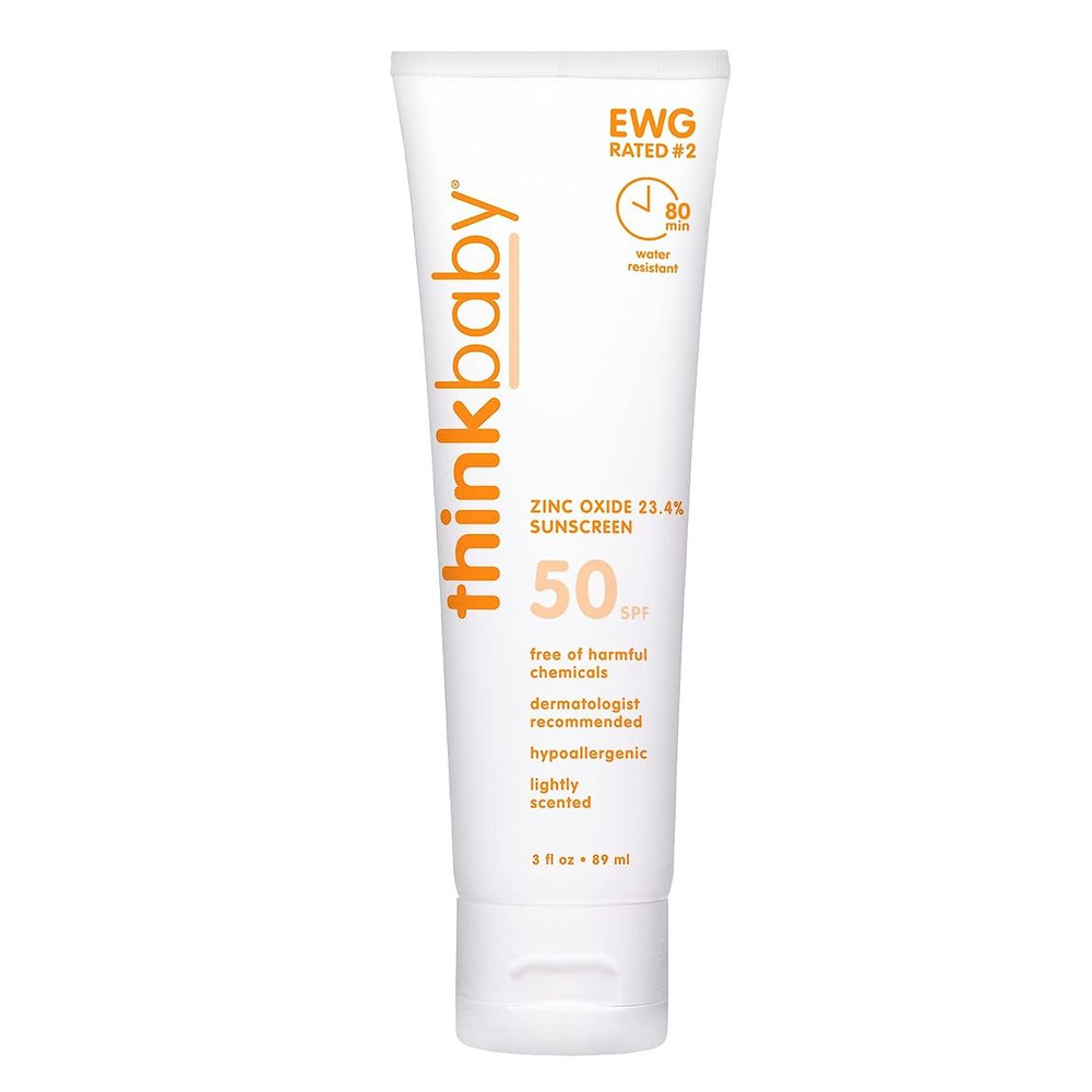 Thinkbaby (Think) Солнцезащитный крем для детей SPF 50 натуральный ...