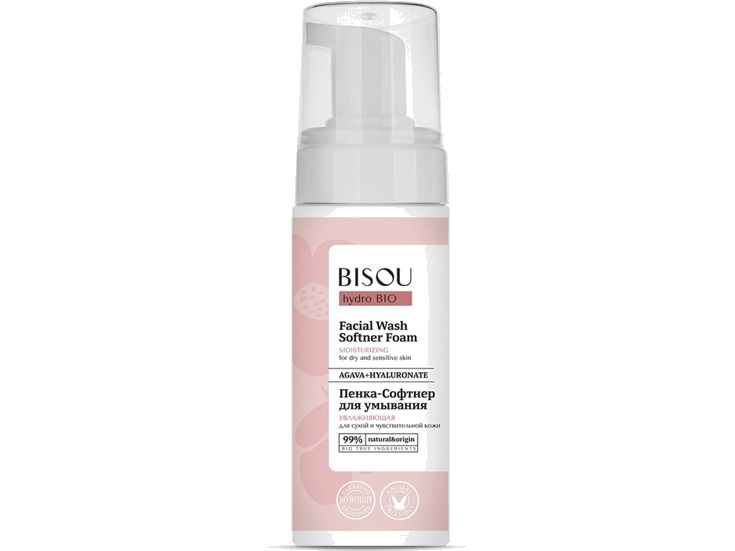 Пенка для умывания Bisou Moisturizing for dry and sensitive skin #1