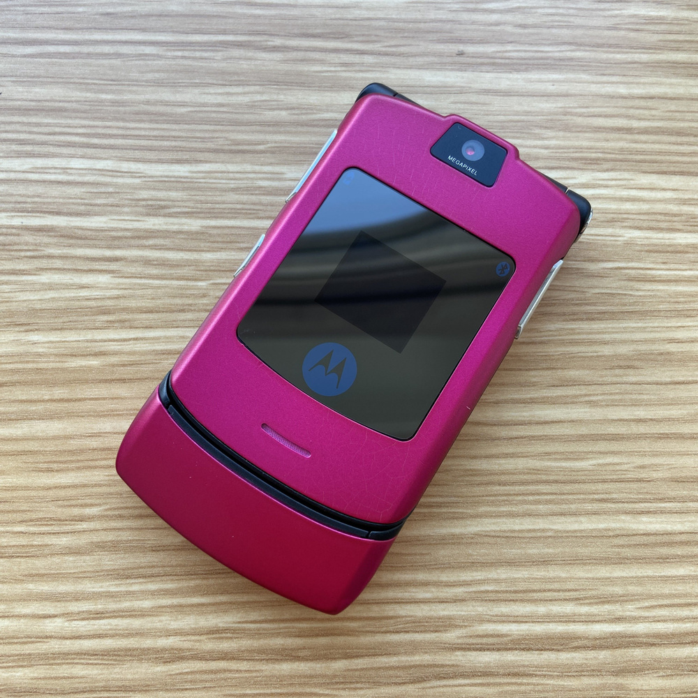 Motorola Мобильный телефон RAZR V3i, розовый