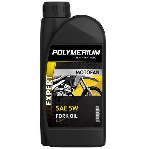 Масло гидравлическое Polymerium MOTOFAN FORK OIL EXPERT LIGHT 5W 1л #1