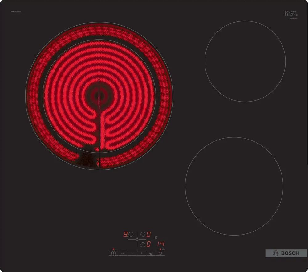 Bosch Электрическая варочная панель PKK611BB2E, черный #1