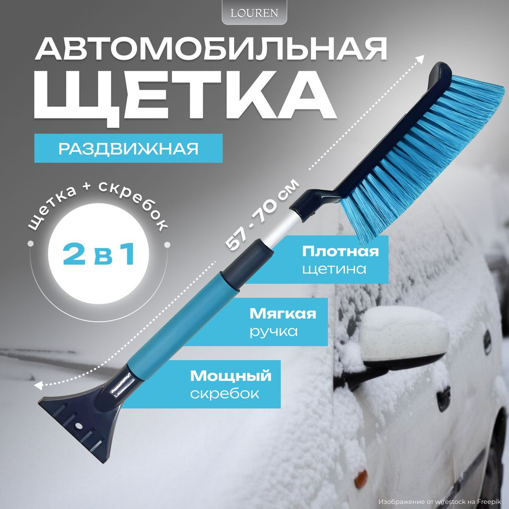 Автомобильные скребки и щетки для снега Fiskars