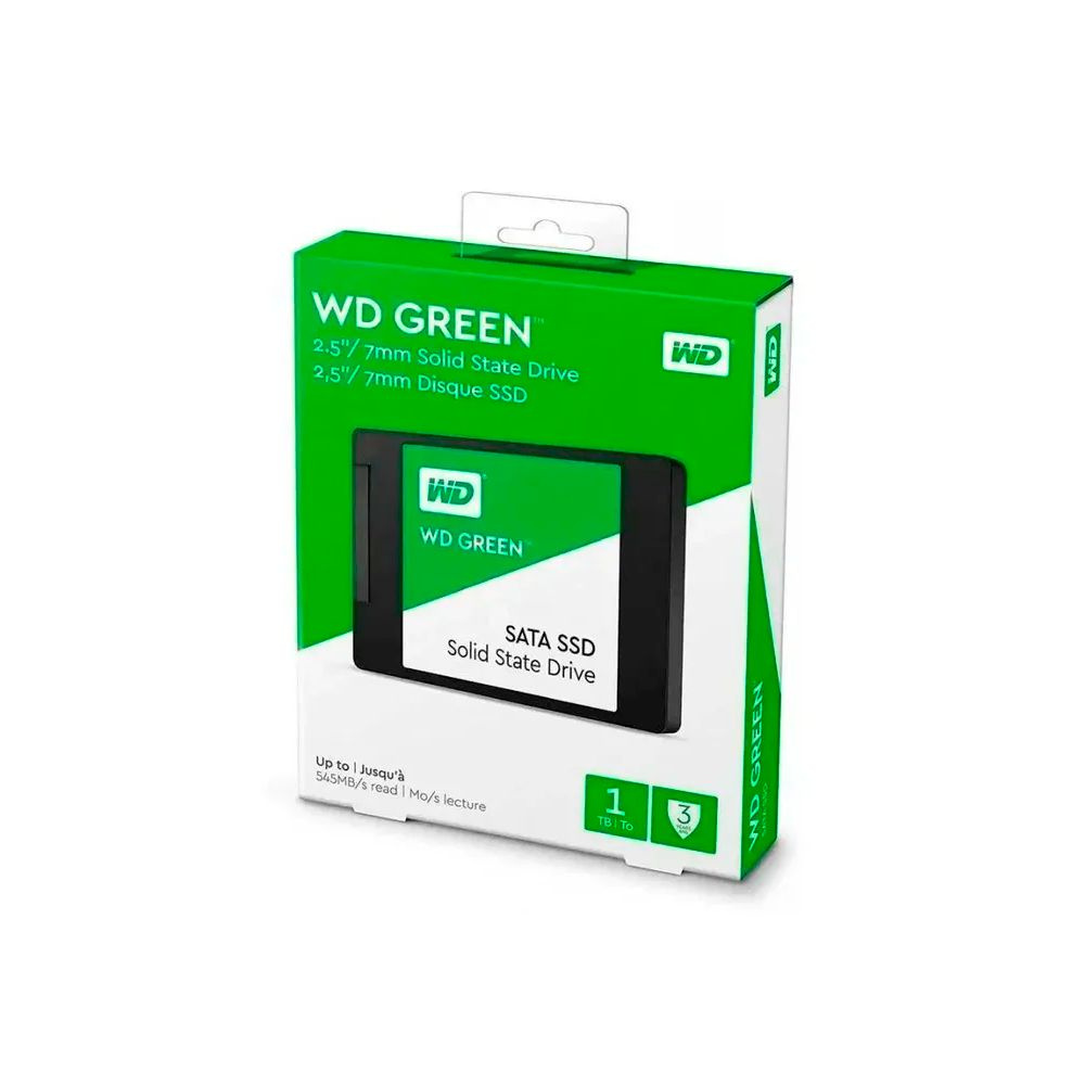 1 ТБ Внутренний SSD-диск Western Digital WD1 (WDS100T3G0A) - купить по ...