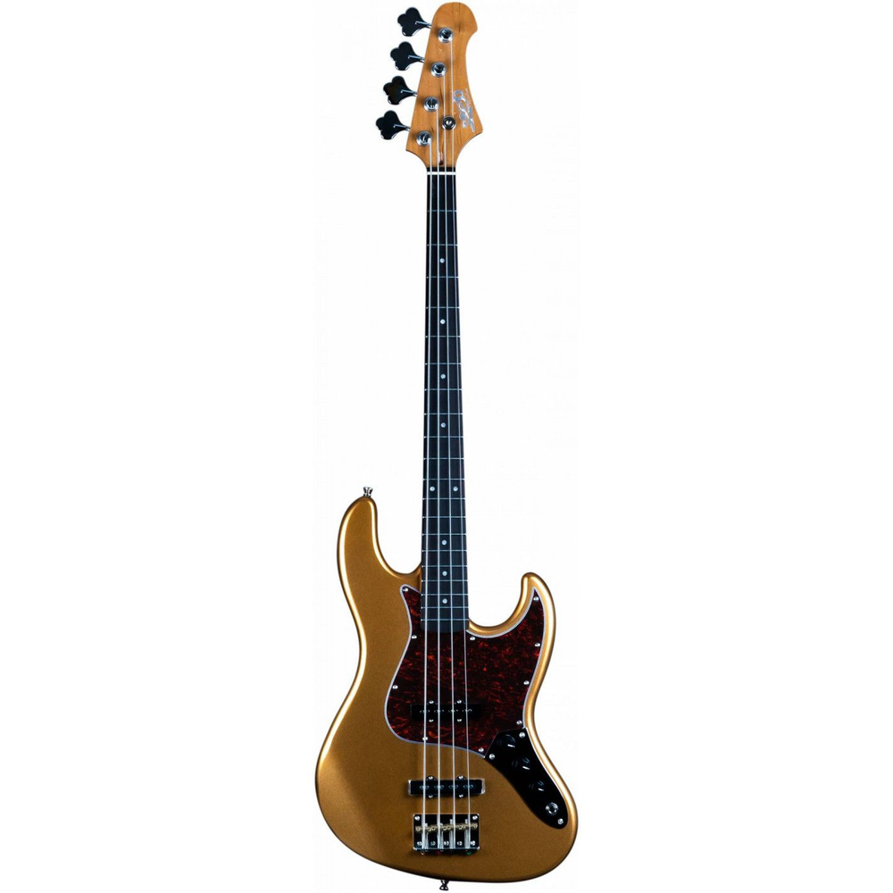 JET JJB-300 GD R бас-гитара Jazz Bass, корпус печеный тополь, гриф печеный клен, накладка палисандр, #1