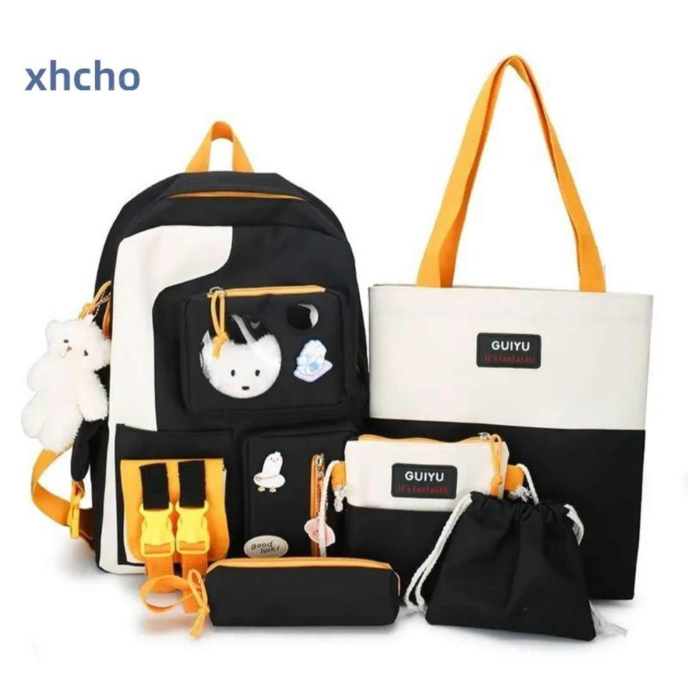 Рюкзак для школы / 4 в 1 Пенал, Сумка для сменки, Кошелек, Сумочка ...