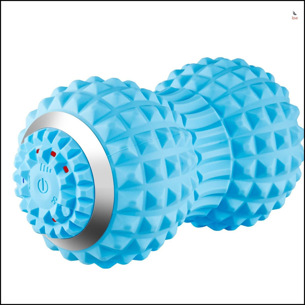 Массажный мяч в форме арахиса, двойной массажный мяч / вибромассажный ...