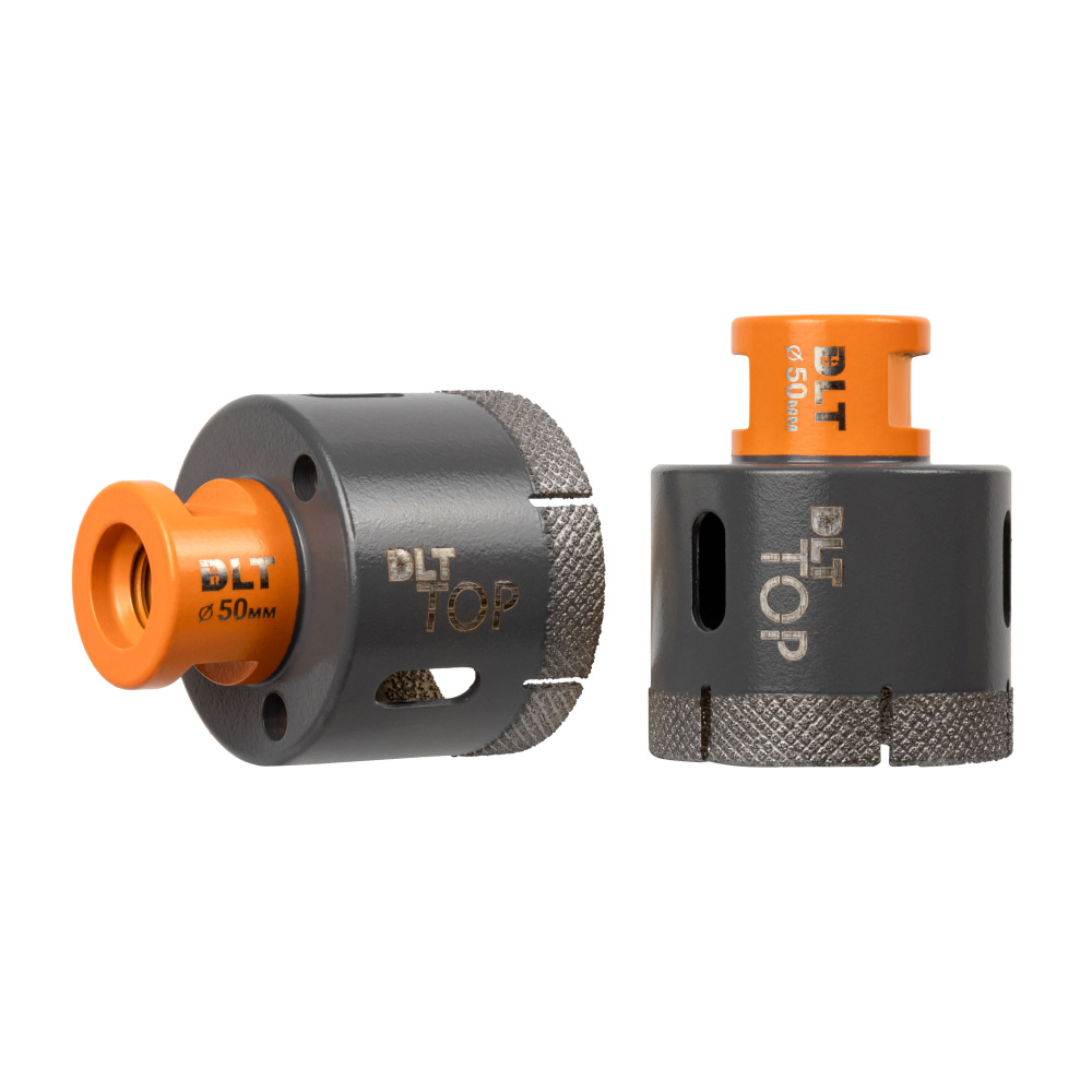 Коронка алмазная для керамогранита и камня DLT TOP, 50мм, арт.2103 ...