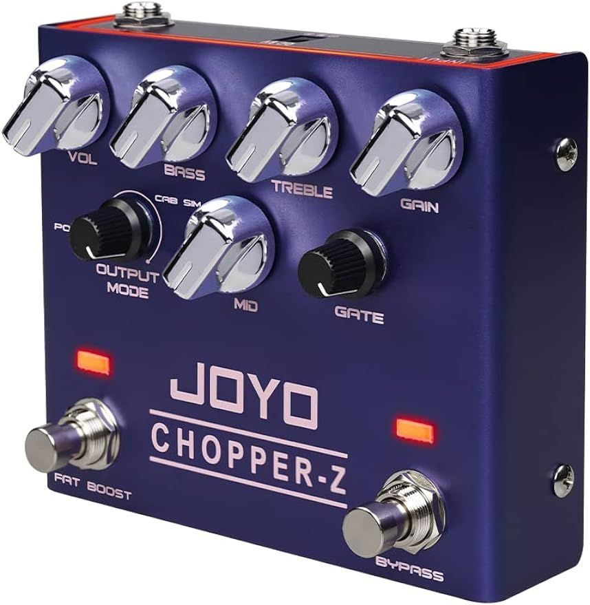 Педаль эффектов JOYO Distortion, современный металлический тон