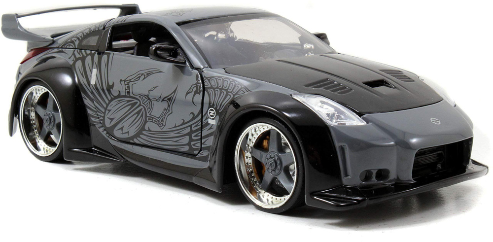 Машинка Jada Toys Fast & Furious 1:24 D.K.'s Nissan 350Z Die-cast Car,Детские игрушки, подарки для коллекционеров #1