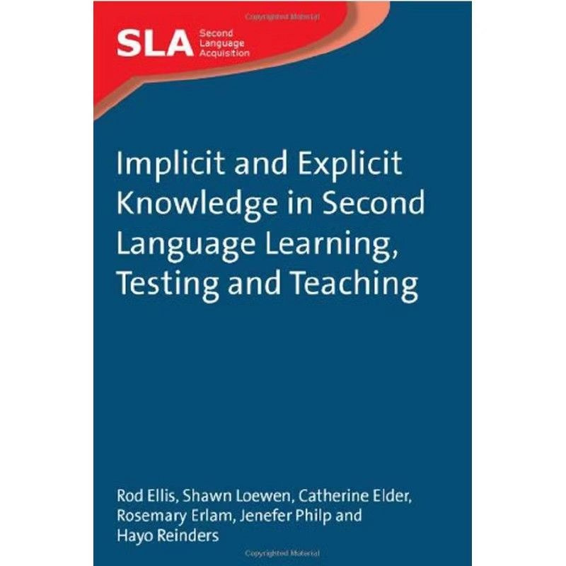 Implicit and Explicit Knowledge in Second Language Learning, | Ballinger Claire #1