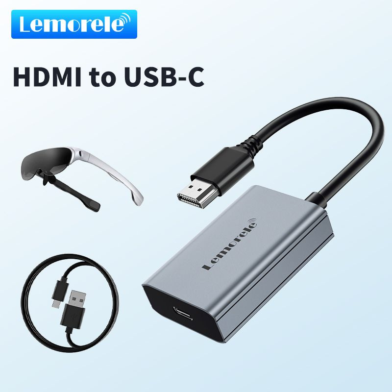 Переходник HDMI на TYPE-C / 4K 60HZ / Портативный видеоадаптер USB-c ...