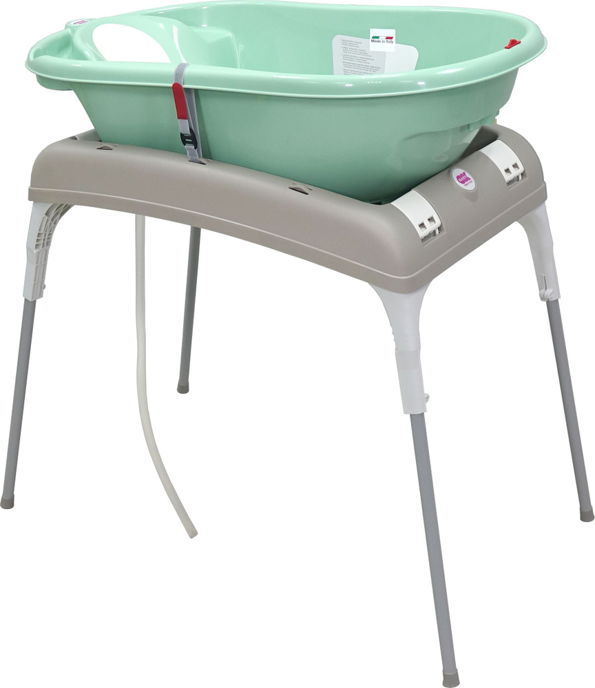 Комплект ванночка Ok Baby Onda Evolution+Подставка универсальная Зеленая  #1