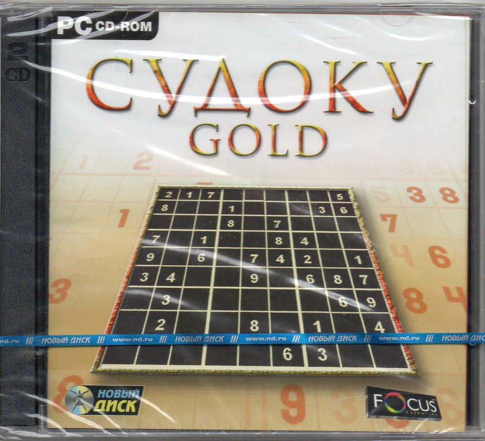 Игра CD-ROM Судоку Gold (PC, Русская версия)