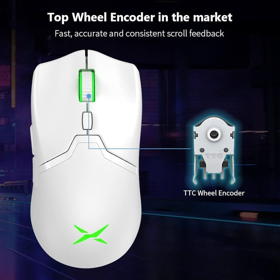 Мышка Delux M625 на сенсоре PMW3360 и RGB подсветкой