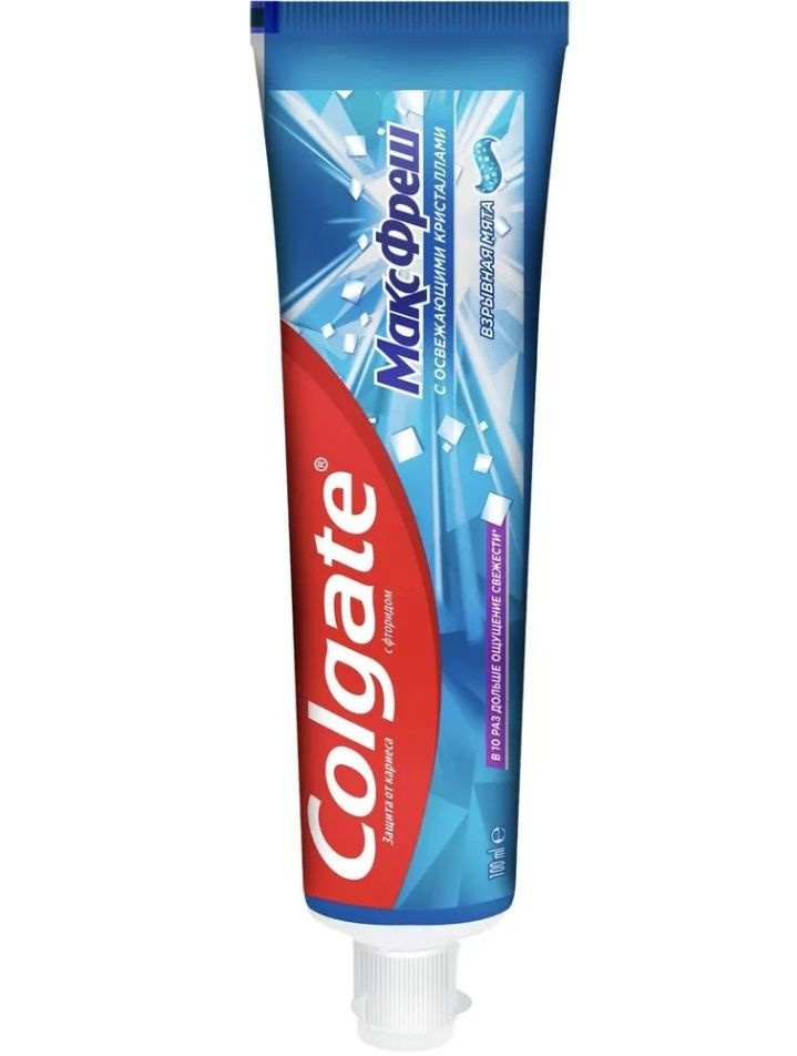 Зубная паста: Colgate Max Fresh with cooling crystals (Colgate Макс Фреш с освежающими кристаллами) Взрывная #1