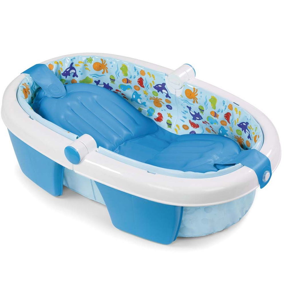 Детская складная ванночка Summer Infant Fold Away Bath (надувная) #1