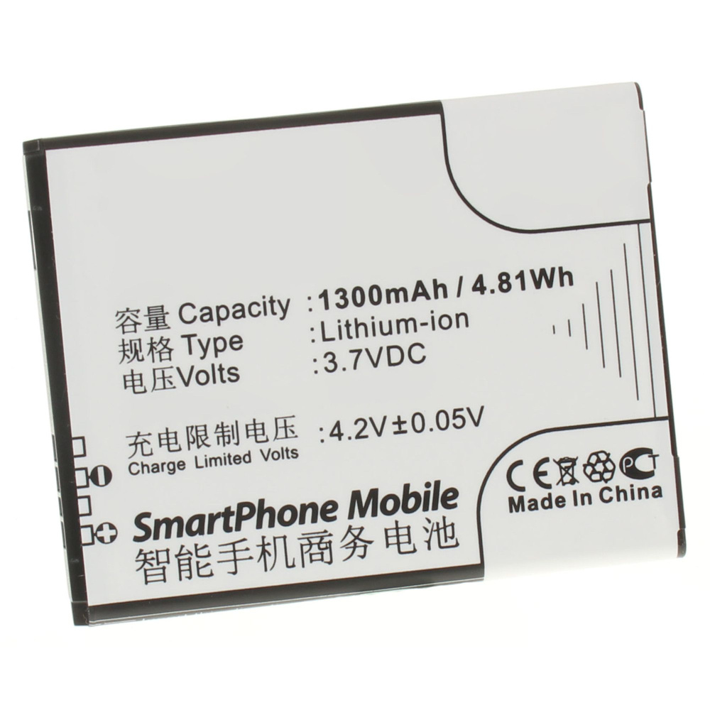 Аккумуляторная батарея iBatt iB-T1-M584 1300mAh для телефонов Alcatel  4030D, 5020D, MTC 970, 972 (TLi014A1) - купить с доставкой по выгодным  ценам в интернет-магазине OZON (171998947)