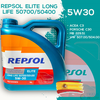 Масло Репсол 5W30 1 Литр – купить в интернет-магазине OZON по низкой цене