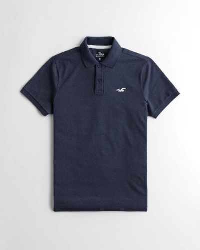 Hollister stretch online polo