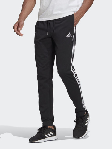 Брюки Adidas Essentials Elasticated Cuff3 Stripes Pants – купить в  интернет-магазине OZON по низкой цене