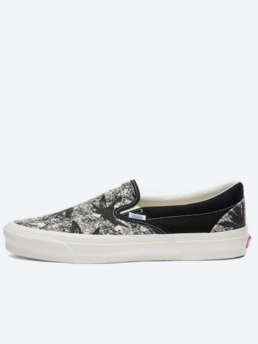 Vans cuadros slip on hot sale