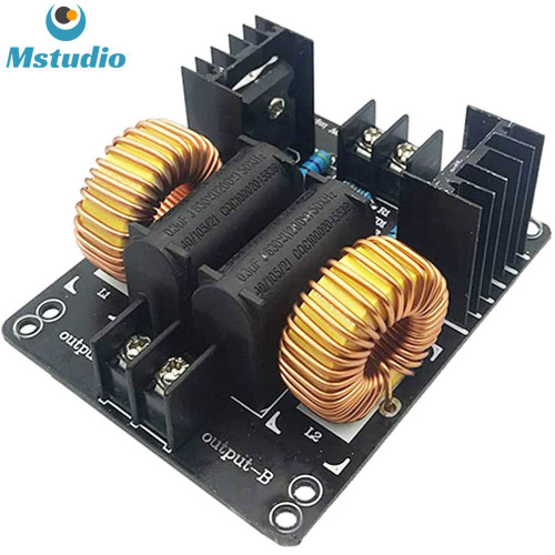 ZVS 1000 Вт Модуль индукционного нагрева DC 12-30В 20A Высоковольтный ...