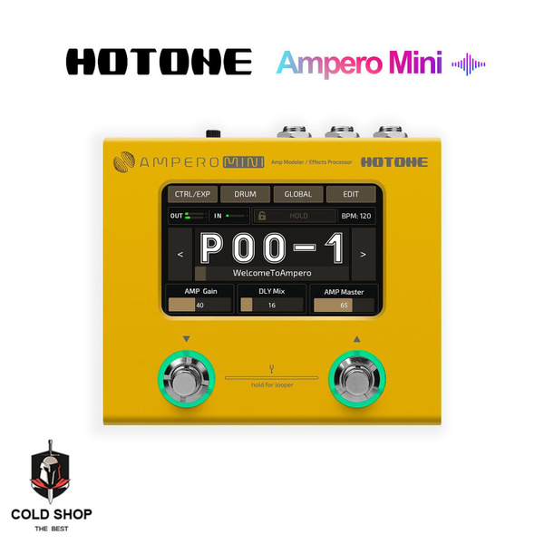 Hotone Ampera Mini Электрогитара Бас-усилитель купить на OZON по низкой ...