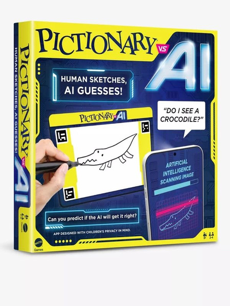 Настольная игра Mattel Pictionary vs AI board game купить на OZON по ...