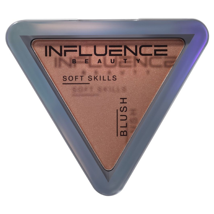 Influence Beauty Румяна компактные Soft Skills, тон 01 бежевый с ...