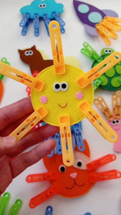 Развивающие игрушки из фетра. - купить с доставкой по выгодным ценам в ...