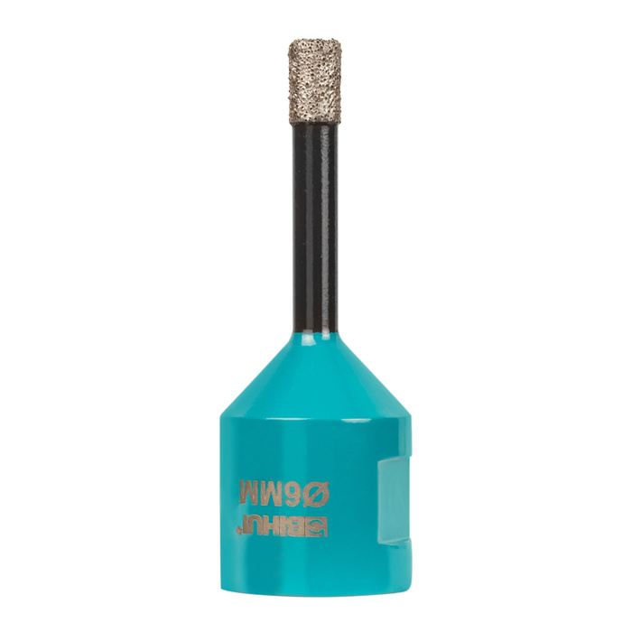 Коронка алмазная по керамограниту BIHUI, 6мм (вакуумная пайка) - купить ...