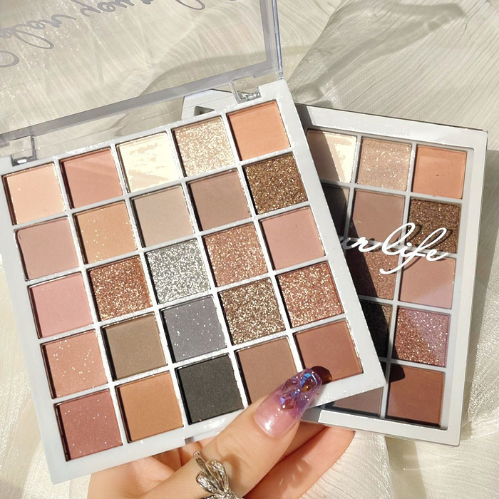 Палетка тени для век 25 Цветов / Тени для век, для глаз, косметическая ...