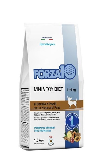 Корм сухой Forza10 "Diet" для взрослых собак мелких пород, Mini Diet ...