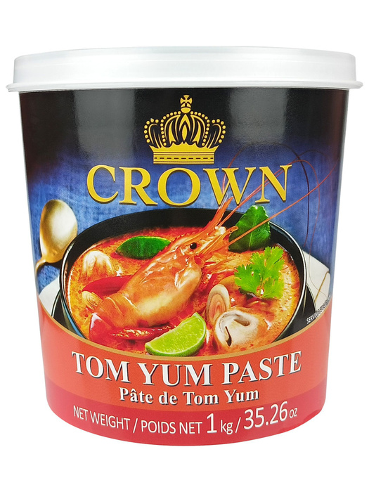 Паста Том Ям Crown кисло-сладкая, 1 кг (1000 г) - купить с доставкой по ...