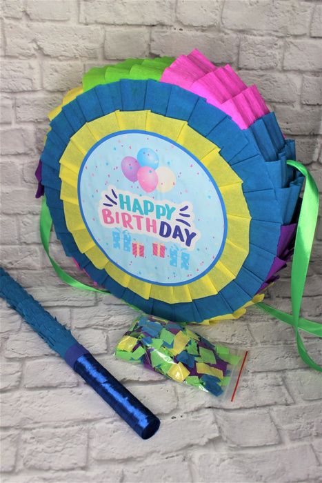 Пиньята праздничная С днем рождения для вечеринки, дня рождения купить ...