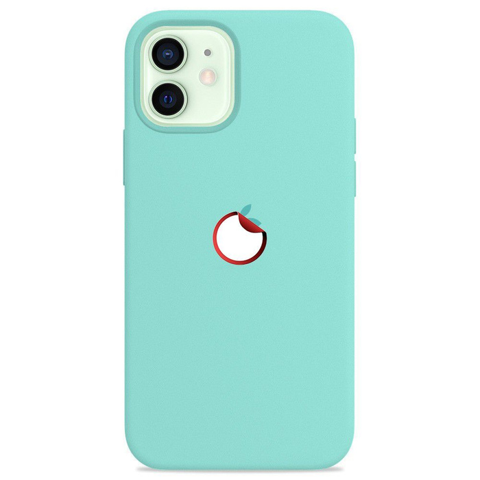 Силиконовый чехол для смартфона Silicone Case на iPhone 12 / Айфон 12 с ...