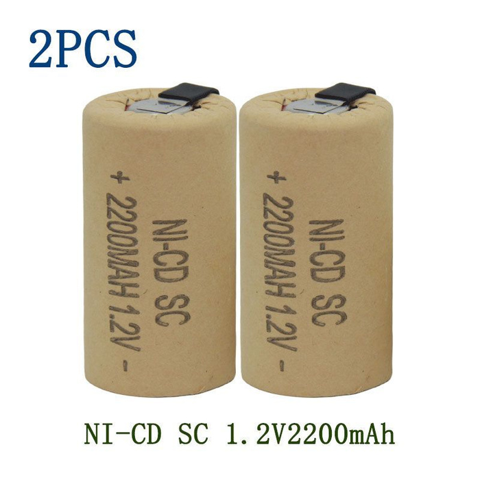 отвертка электродрель SC батарея 1.2V 2200mah SUBC никель - кадмий ...