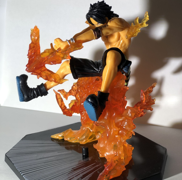 Фигурка ван пис огненный кулак эйс - купить с доставкой по выгодным ...