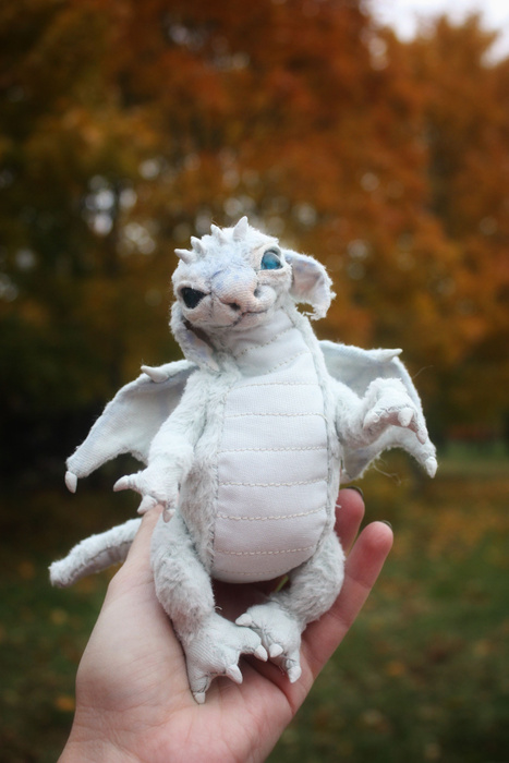 Дракон игрушка тедди ручной работы - купить с доставкой по выгодным ...