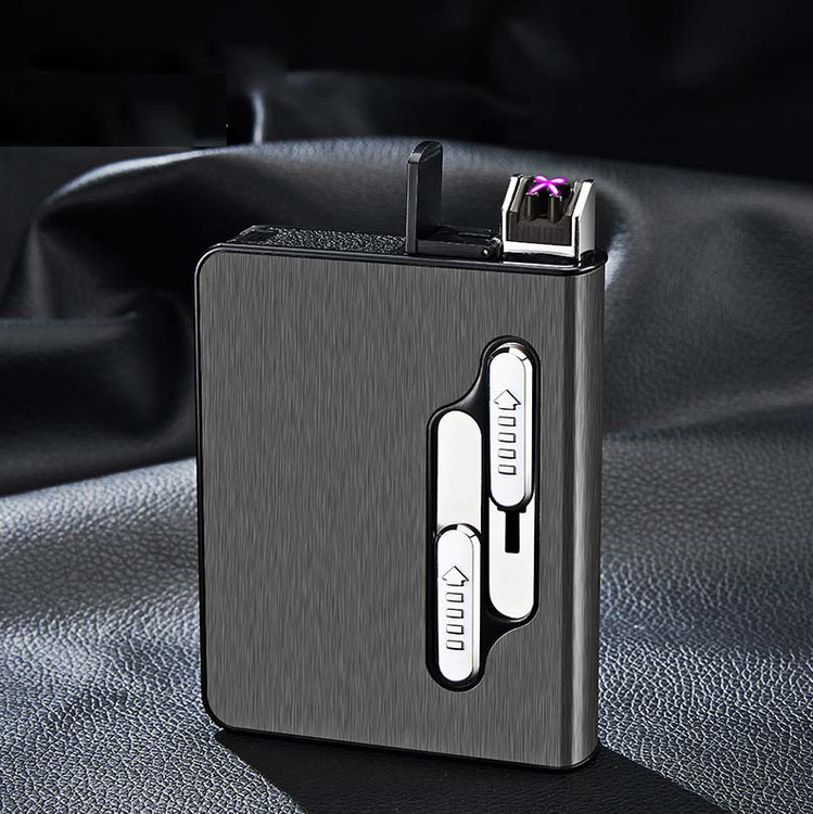 Портсигар на 12 cигарет, автоматической подачей, черный сатин - купить ...