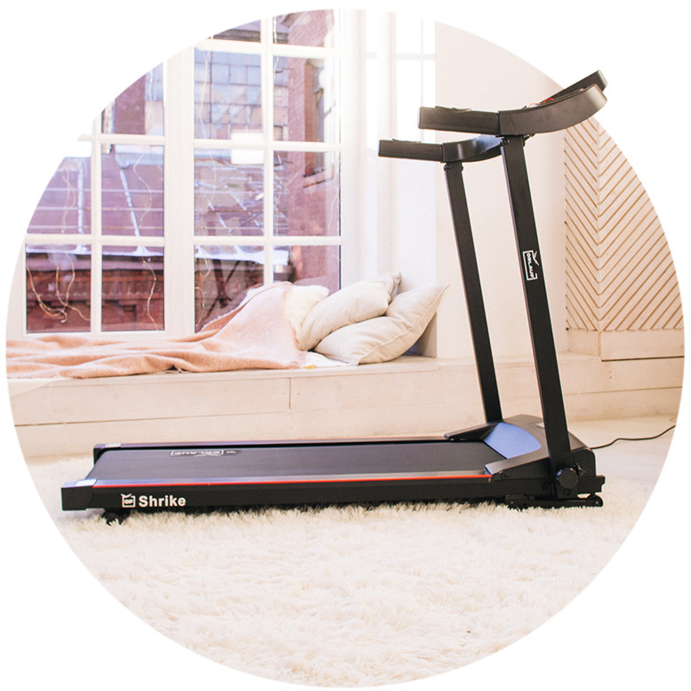 Беговая дорожка для дома электрическая складная Orlauf Shrike купить на ...