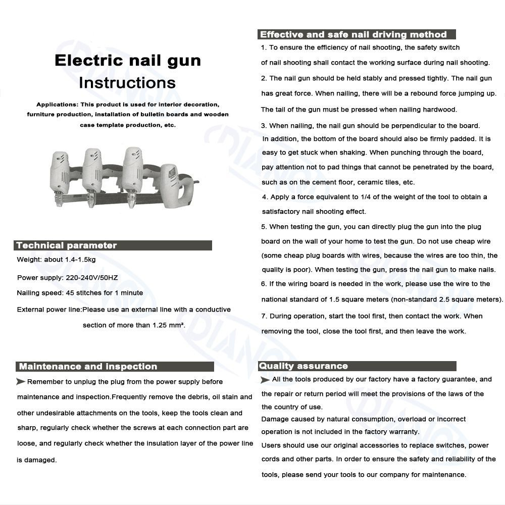Электрический гвоздезабивной станок и мебельный степлер с гвоздями ...