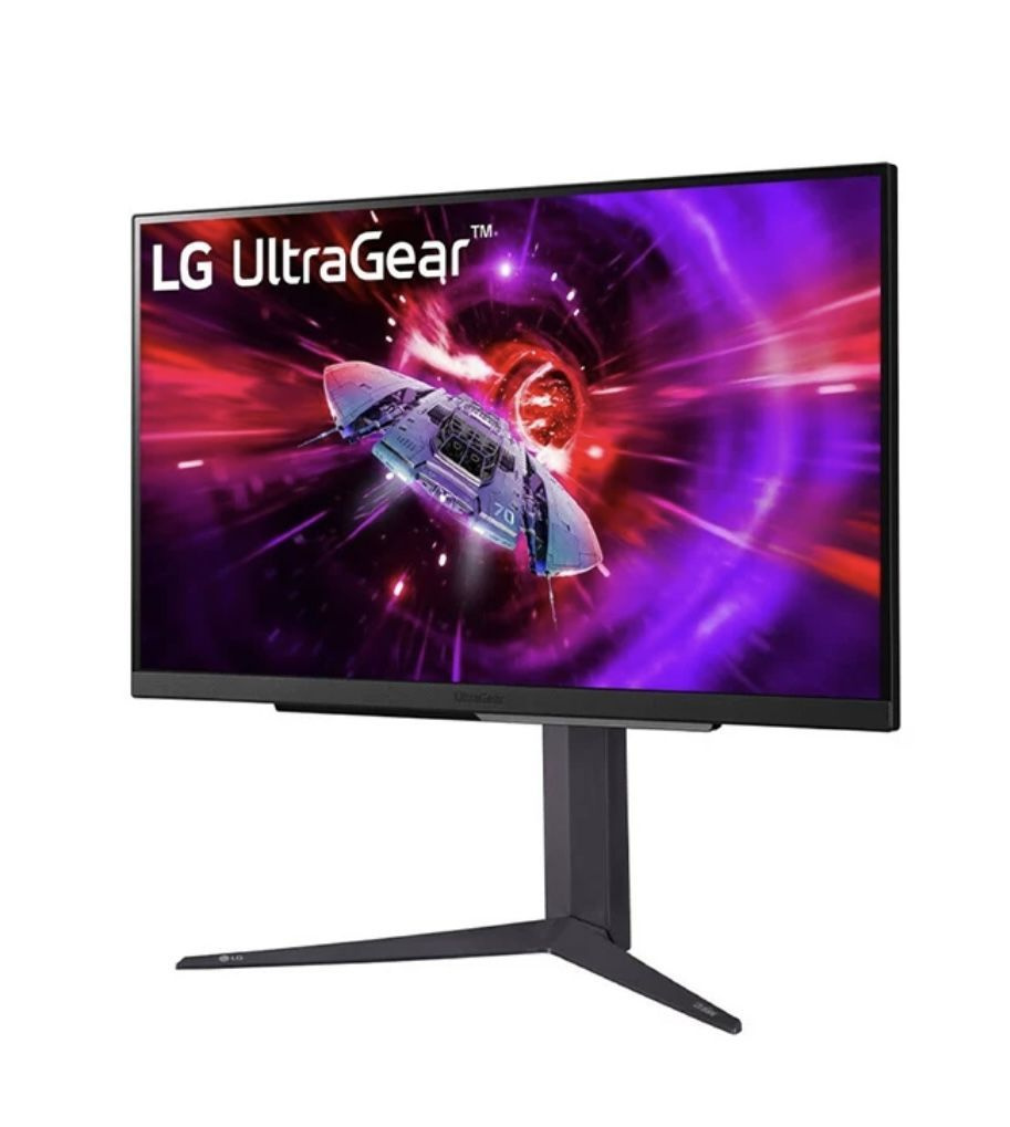 Монитор LG 27" WQHD 27GR83Q-B, 2560x1440, 109 PPI, 240 Гц, HDMI 2.1 ...