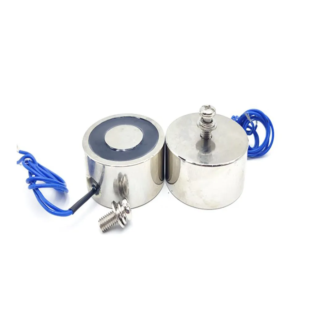 Электромагнит 12v 10х10мм 0,3кг, 10x10 мм, 300 г, фото 2