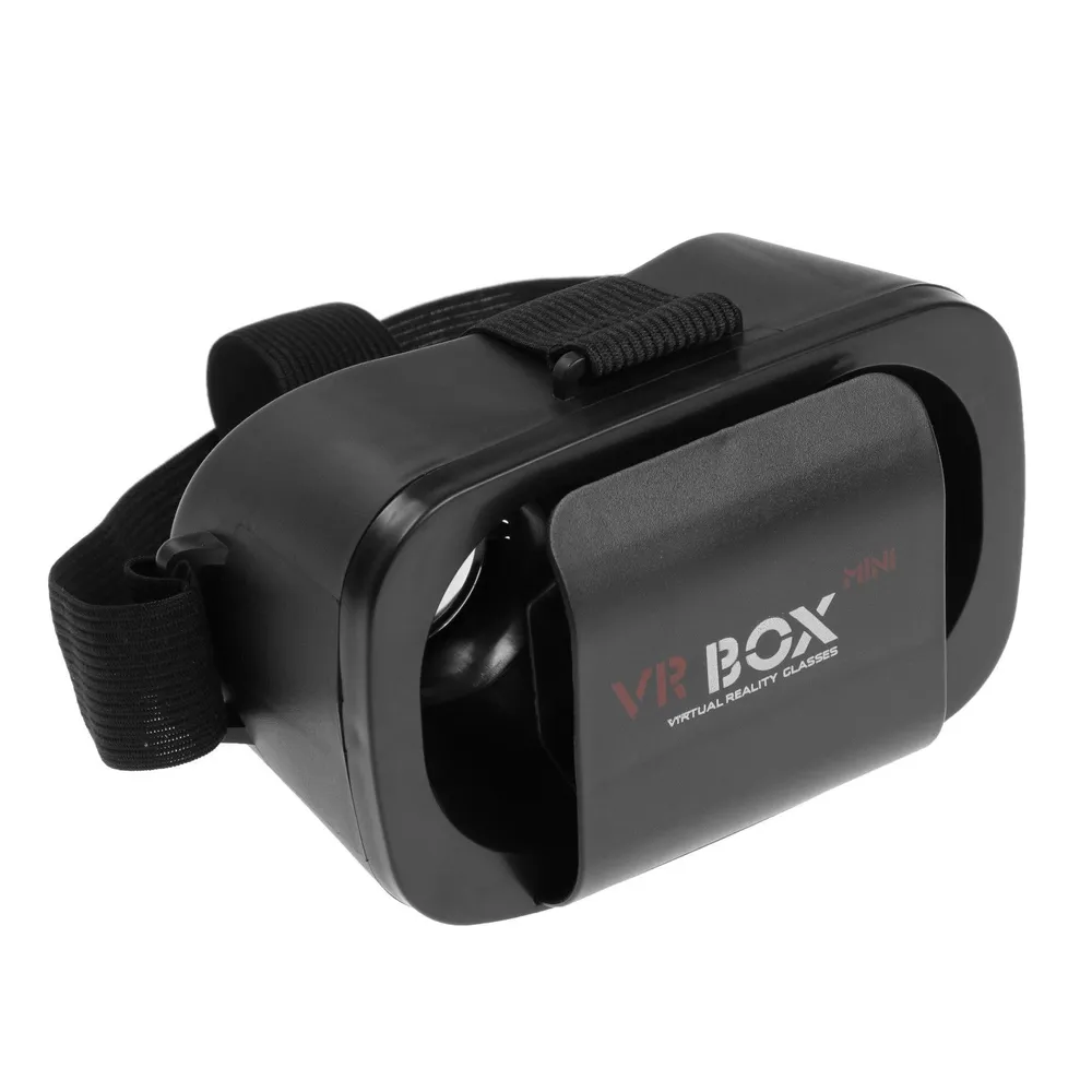 3D очки виртуальной реальности Luazon для смартфона до 5.5 дюймов, VR очки чёрные, черный, фото 3