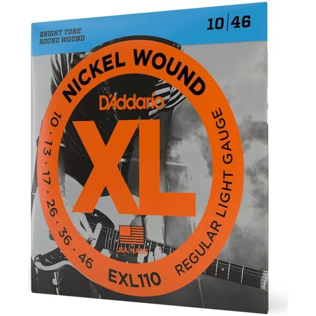 Струны для электрогитары D'Addario EXL110 10-46, вариант, фото 4