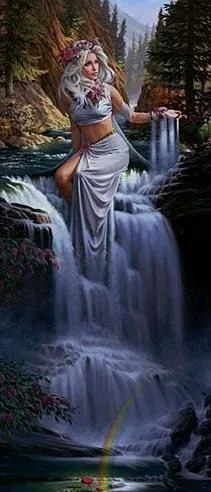 Схема для вышивки крестом HAED Cascade/Водопад, вариант