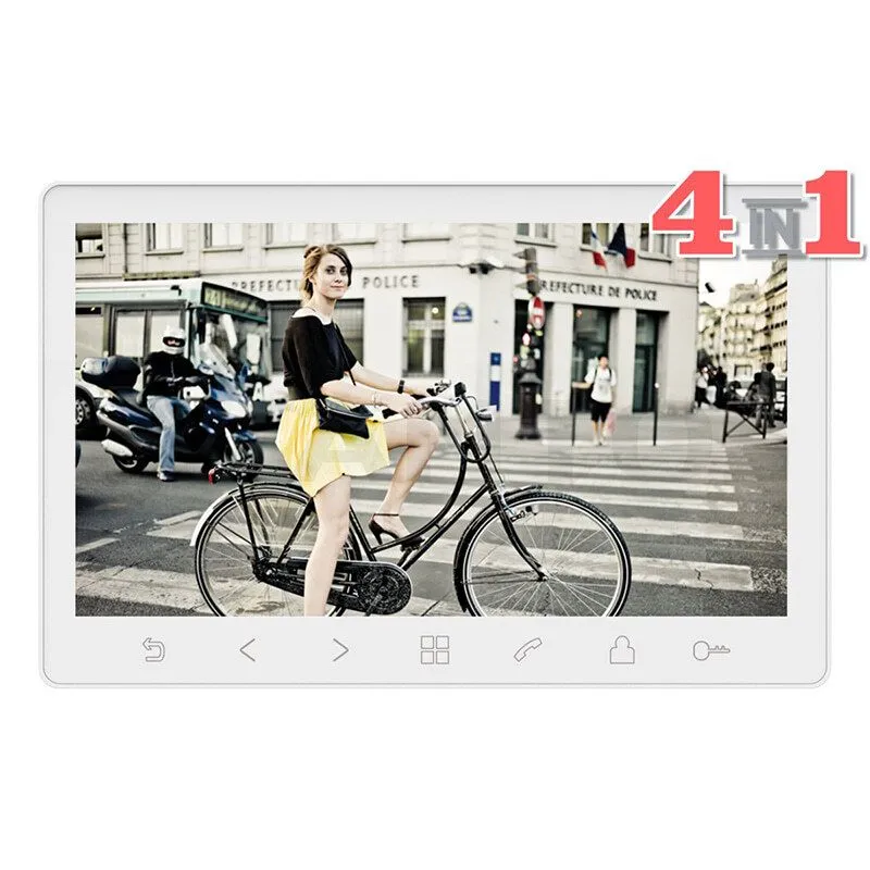 Видеодомофон Tantos Amelie Slim HD SE сенсорное управление экран 7", вариант, фото 3