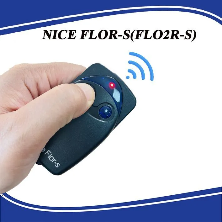 Пульт для шлагбаумов и ворот NICE FLOR-S (FLO2R-S) 20 шт, 20 шт, фото 5