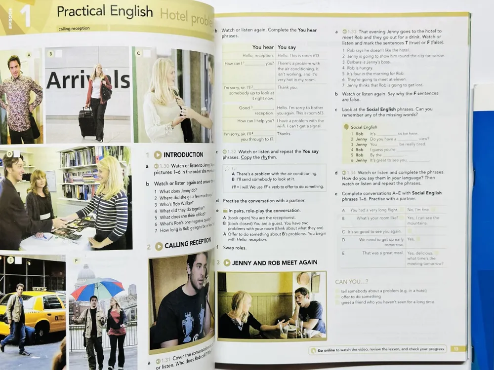 English File 4th Fourth edition Pre-Intermediate Комплект Student's Book + Workbook + CD, вариант, фото 5